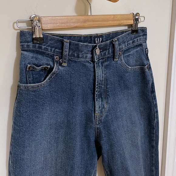 GAP 1969 Mom Jean in Dark Indigo Sz 25R - Picture 6 of 15